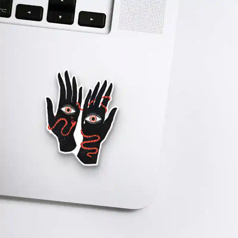 The Eyes Will Not Deceive You 1PCS Stickers