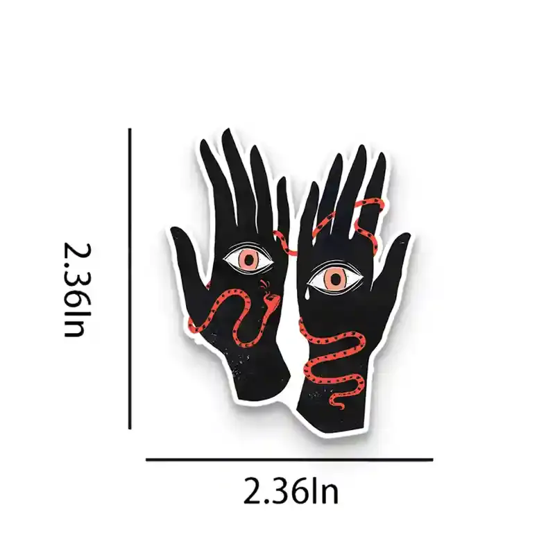 The Eyes Will Not Deceive You 1PCS Stickers