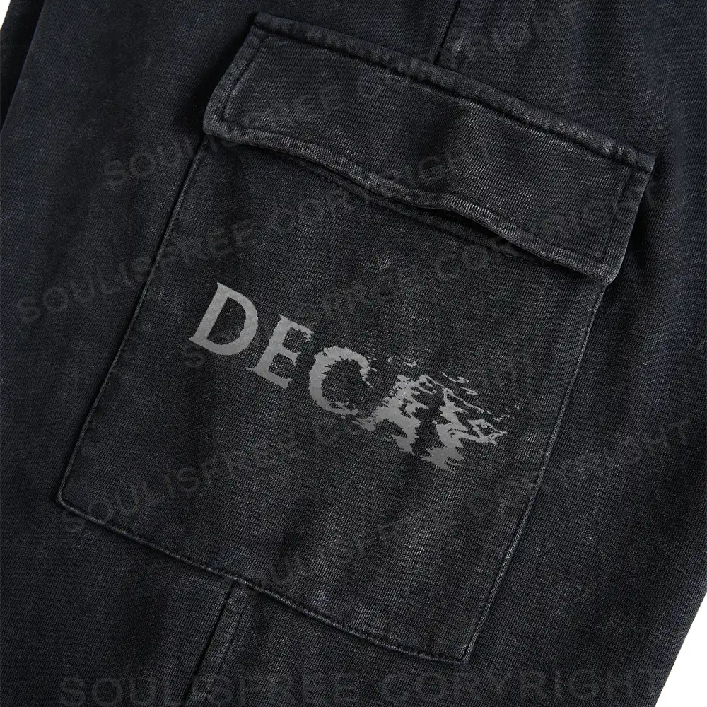 Decay of the Cosmos Washed Cargo pants
