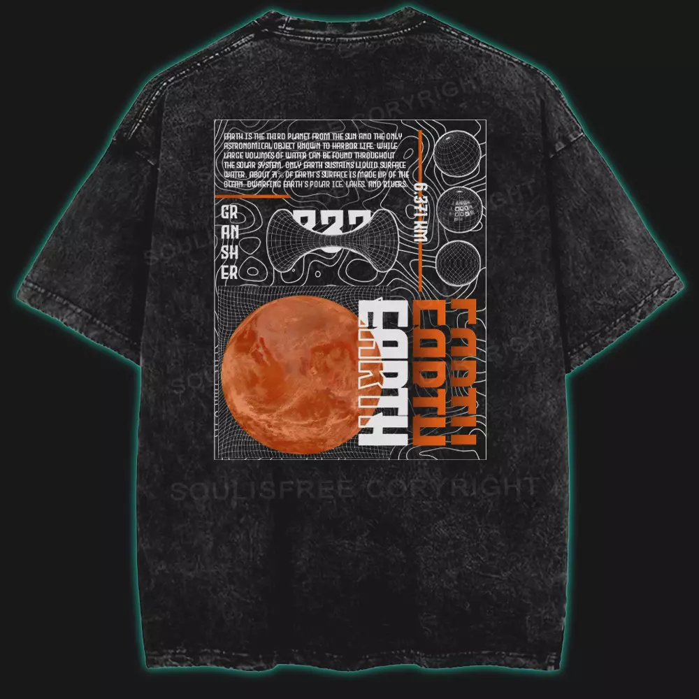 Earth Washed Space T-shirt