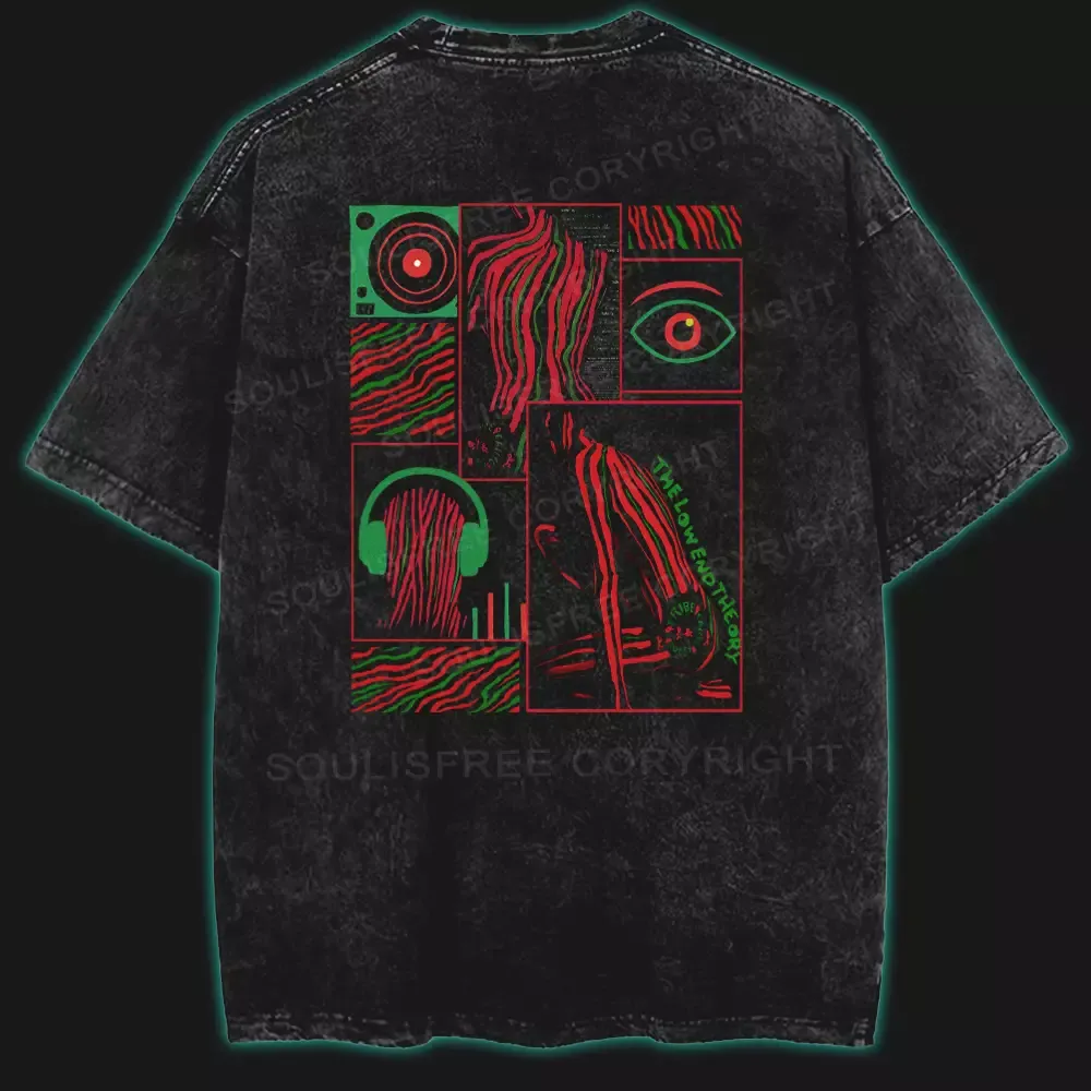 Live the Low End Theory Washed T-shirt