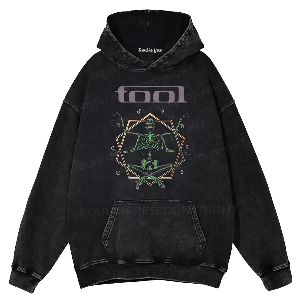 Soul Meditation Washed Hoodie