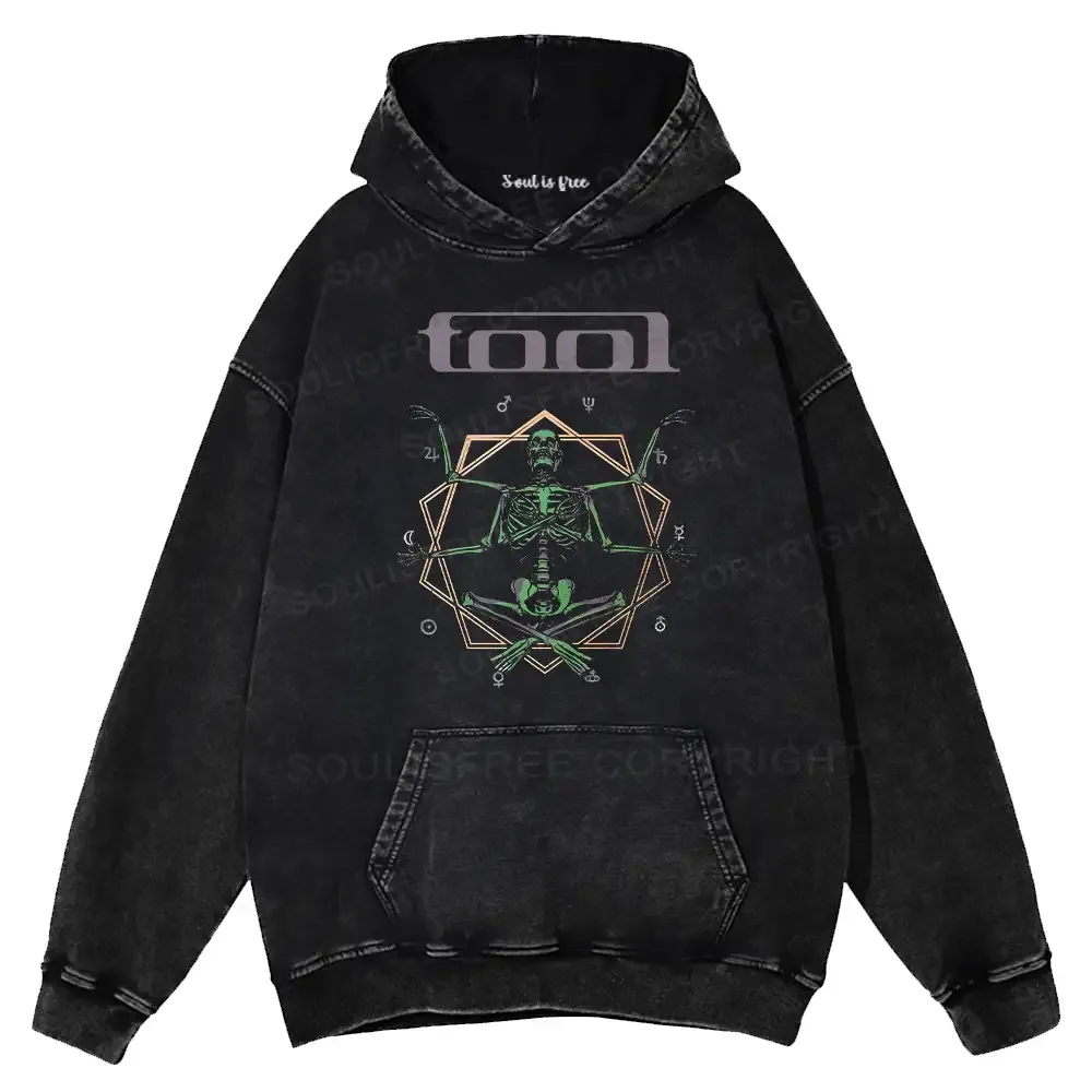Designed Soul Meditation Washed Hoodie