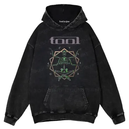 Soul Meditation Washed Hoodie