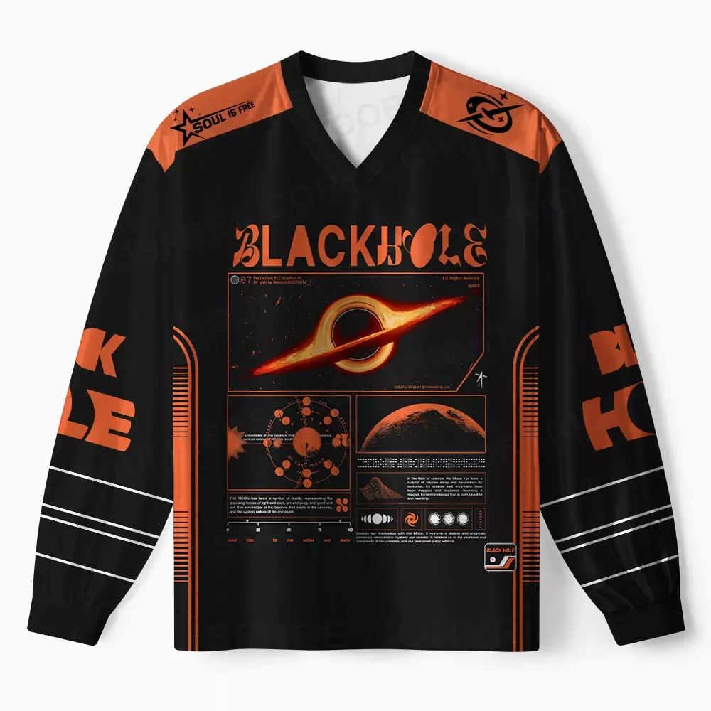 The Mystery Of Black Holes Long Sleeve Jersey