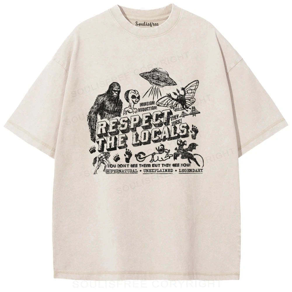 Designed Respect The Locals soulisfree
