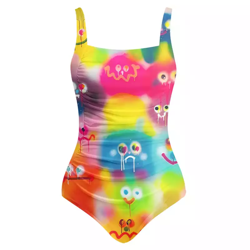 Soulisfree Neon Mood  One‑Piece Swimsuit