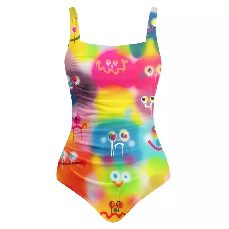 Soulisfree Neon Mood One‑Piece Swimsuit