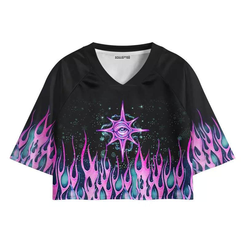 Soulisfree Inferno Of Awareness Cropped Jersey