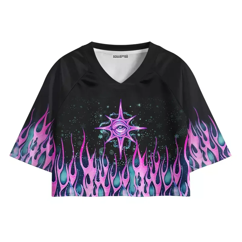 Soulisfree Inferno Of Awareness Cropped Jersey