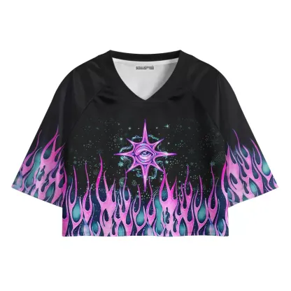 Soulisfree Inferno Of Awareness Cropped Jersey