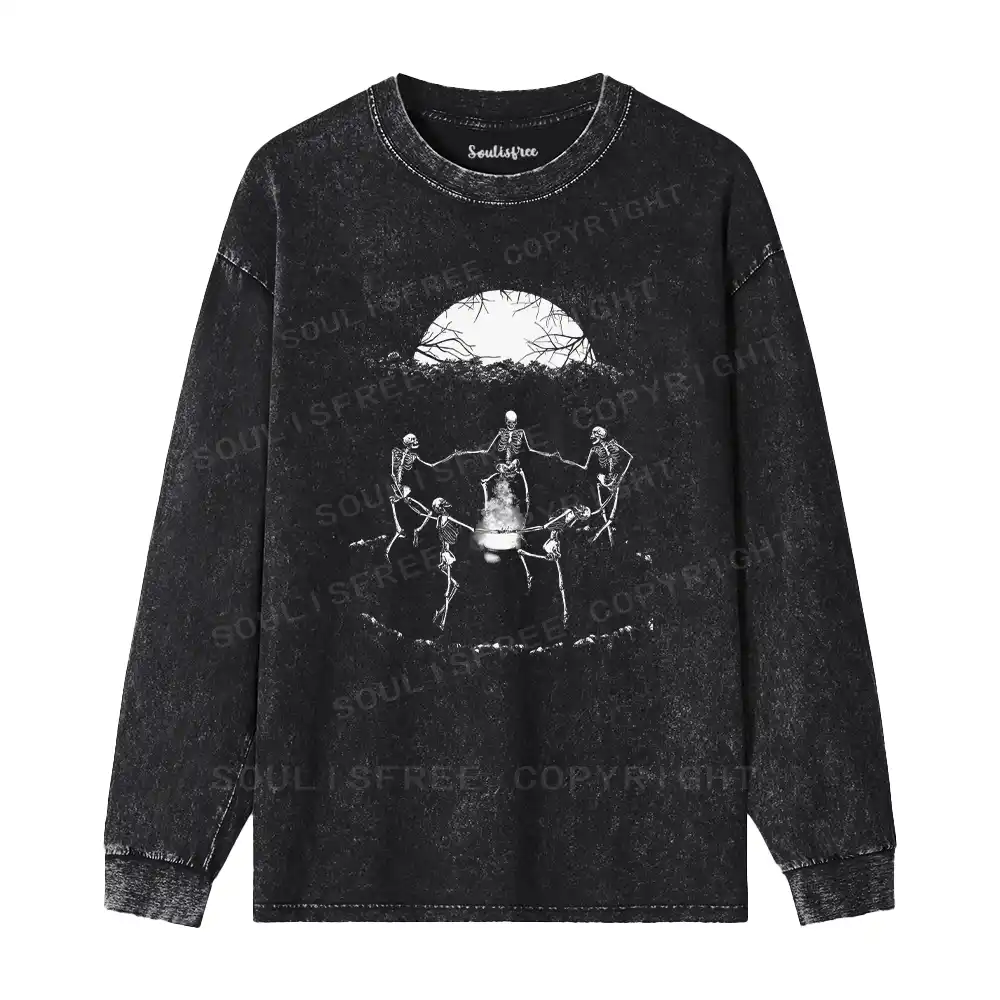 Dark Magic Washed Long Sleeve Shirt