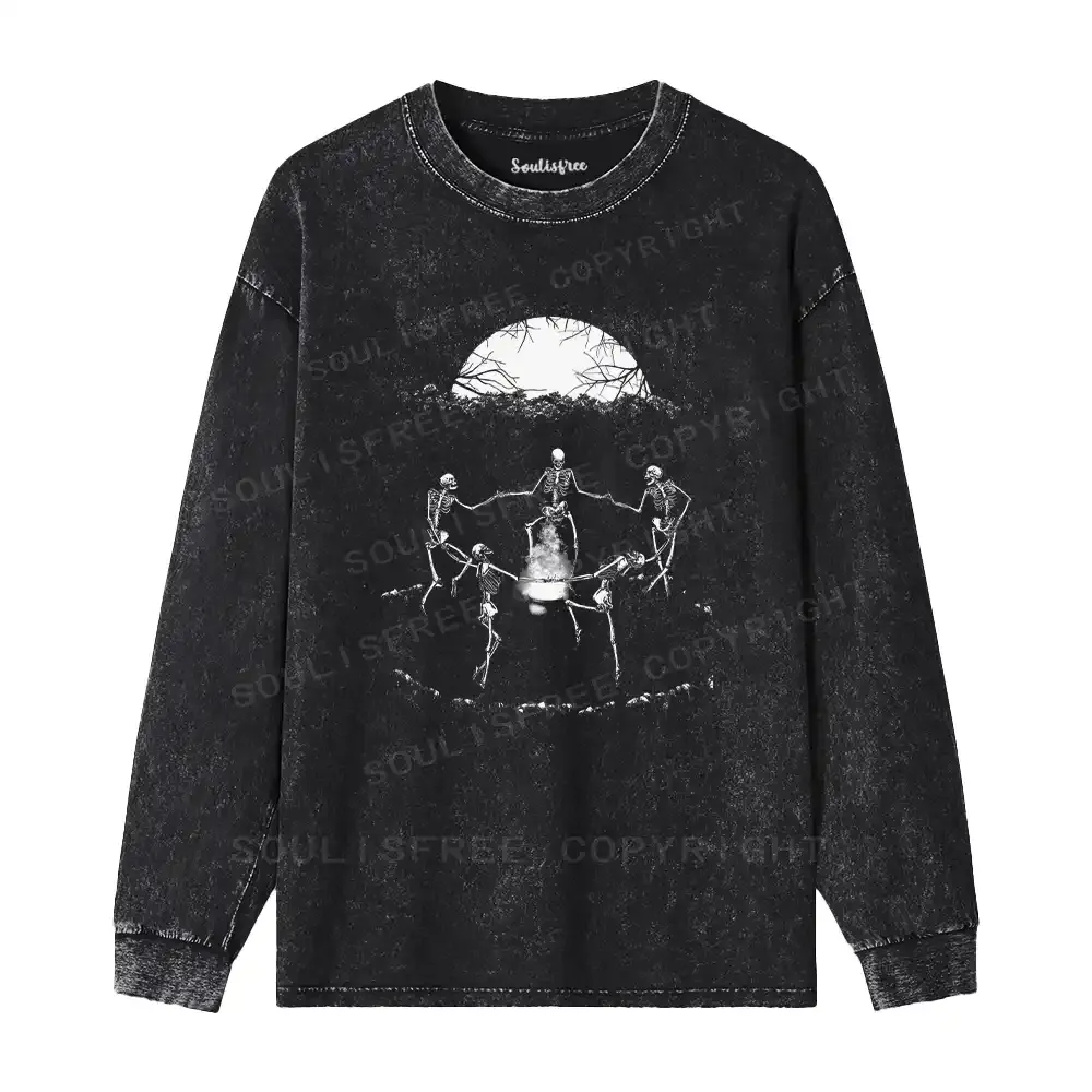 Dark Magic Washed Long Sleeve Shirt
