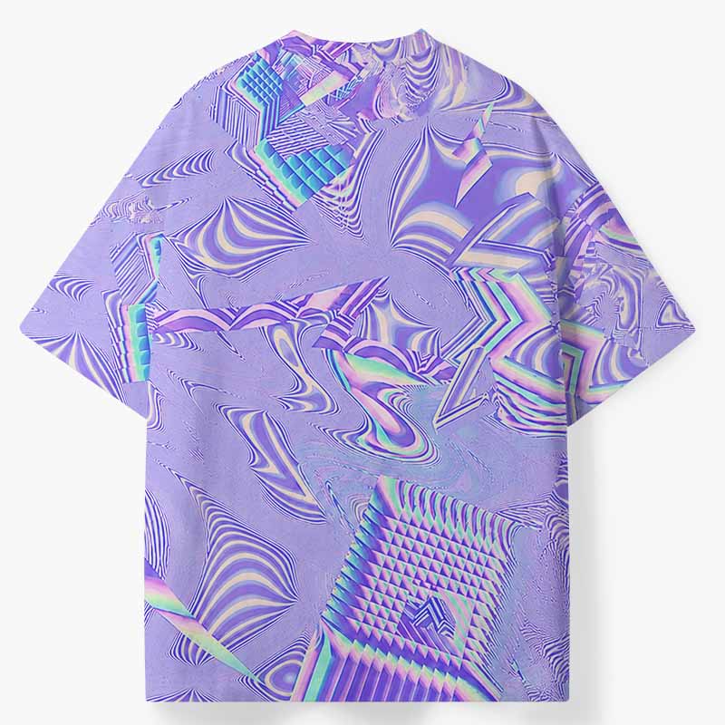 Soulisfree NOTHING STAYS IN ONE FORM ECO‑PERF Graphic Tee