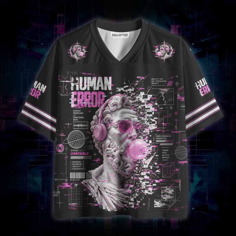 Soulisfree  Perfectly Imperfect Mesh Jersey