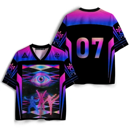 Soulisfree Dancing Under The All-Seeing Eye Mesh Jersey