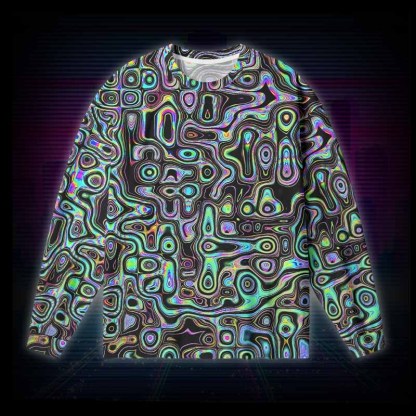 Soulisfree DIGITAL DREAMSCAPE Long Sleeve Cotton Tee