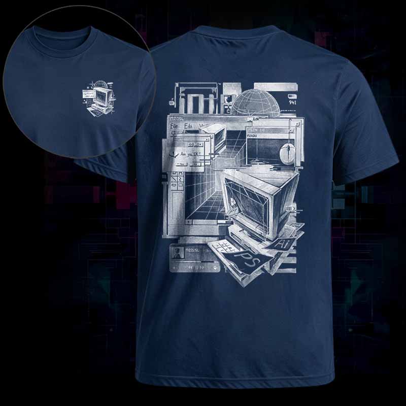 Soulisfree Digital Nostalgia Classic Tee