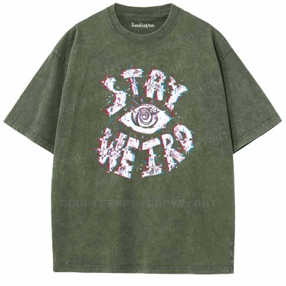 Soulisfree STAY WEIRD Washed Tee