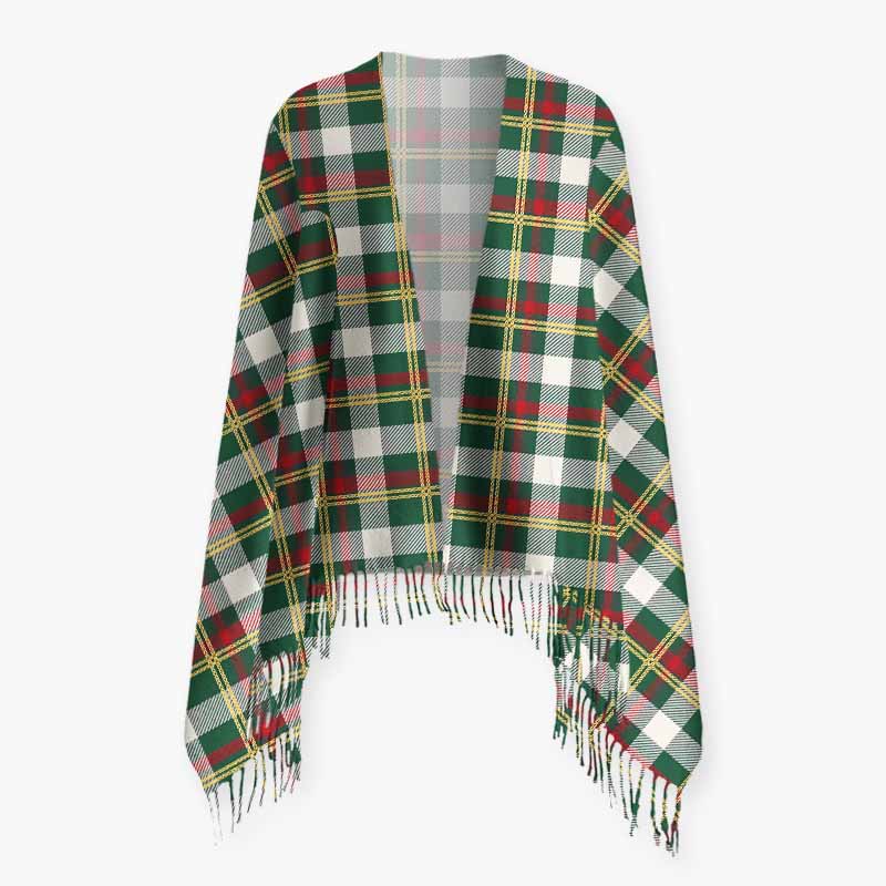 Soulisfree A Timeless Christmas Tradition Fuzzy Fringed Scarf