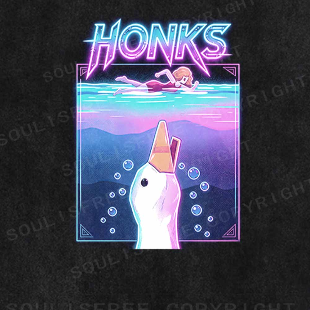 Soulisfree Honk Honk Jaws Honks Washed Tee