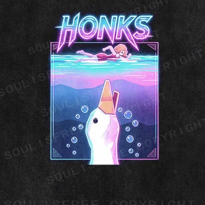 Soulisfree Honk Honk Jaws Honks Washed Tee