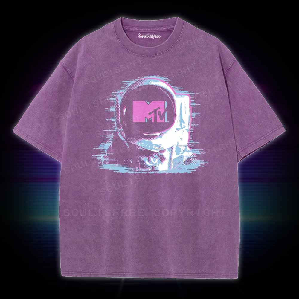 Soulisfree MTV Astronaut  Washed Tee