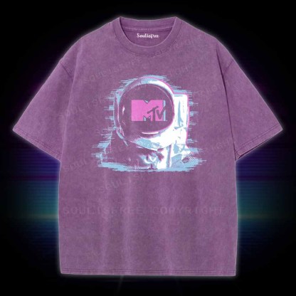 Soulisfree MTV Astronaut  Washed Tee