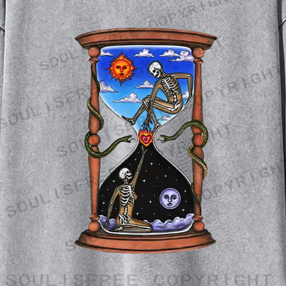 Love Fire Pass Washed Long Sleeve Shirt