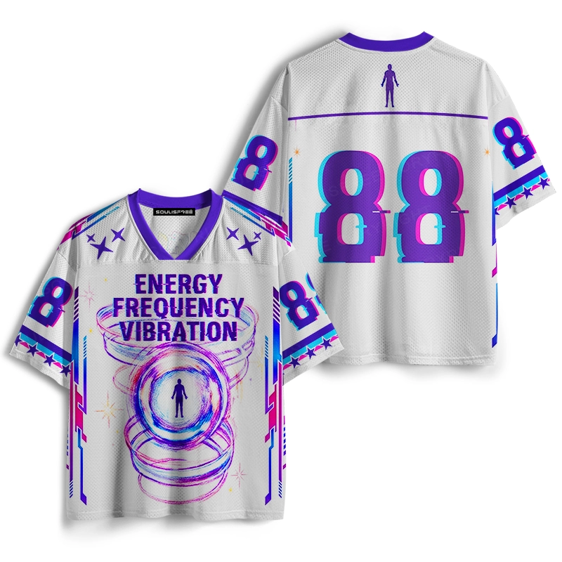 Soulisfree ENERGY FREQUENCY VIBRATION Mesh Jersey