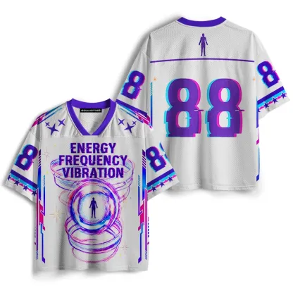 Soulisfree ENERGY FREQUENCY VIBRATION Mesh Jersey
