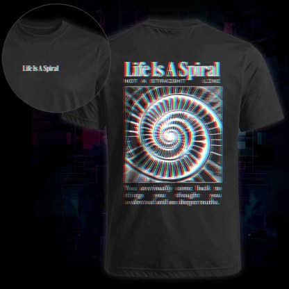 Soulisfree   Life Is A Spiral Classic Tee
