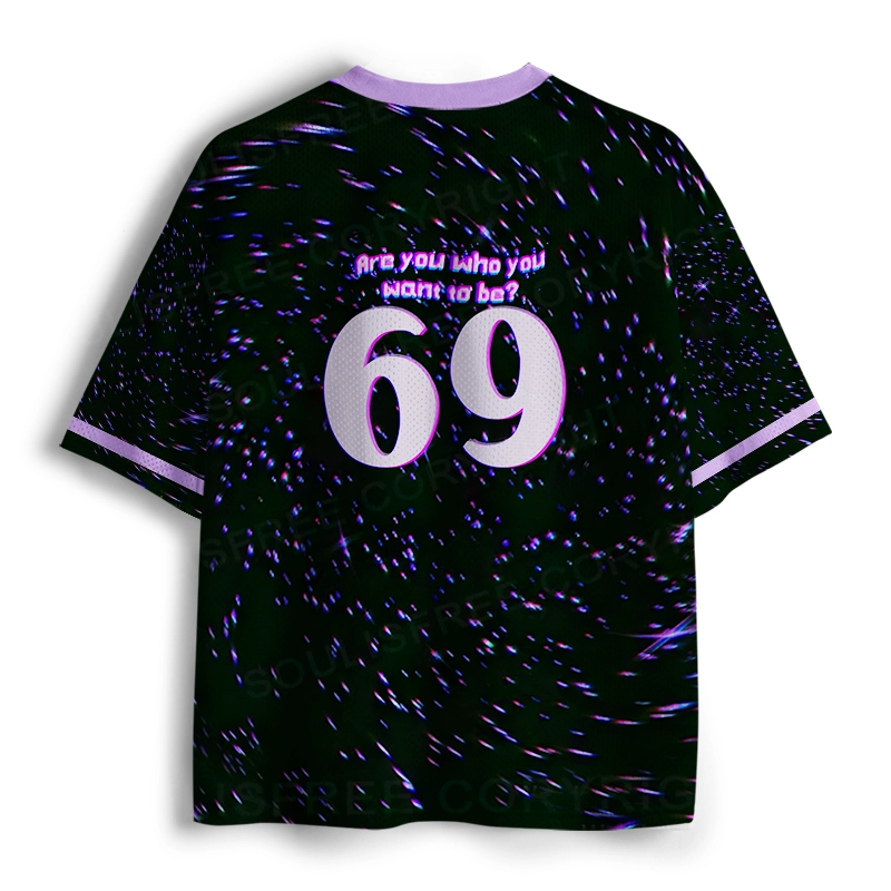 Soulisfree Are You Who You Want To Be? Mesh Jersey