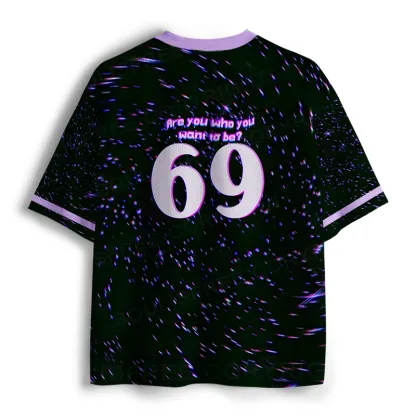 Soulisfree Are You Who You Want To Be? Mesh Jersey