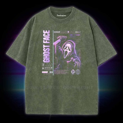 Soulisfree Ghost Face Washed Tee