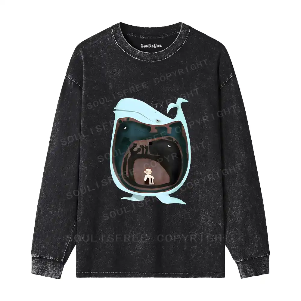 The Inner Self Washed Long Sleeve Shirt