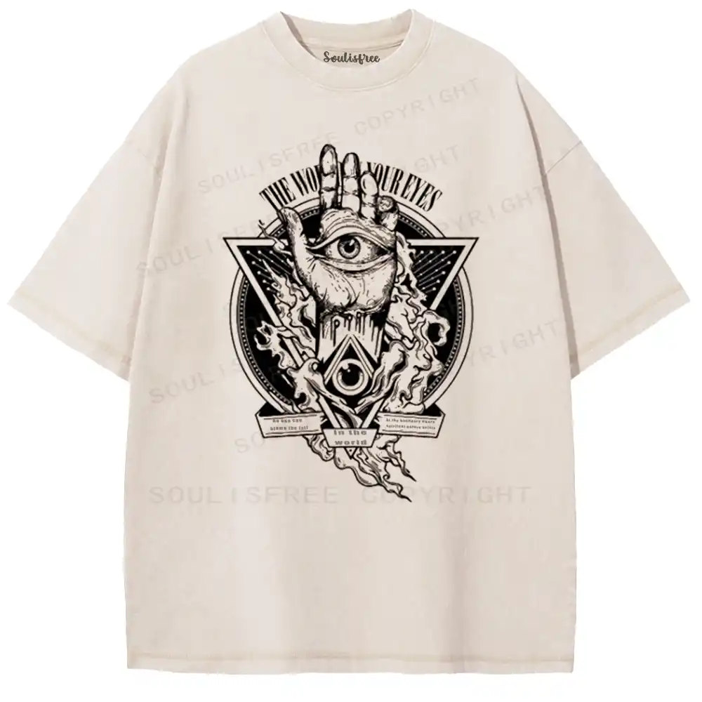Awakening Flame Washed T-shirt