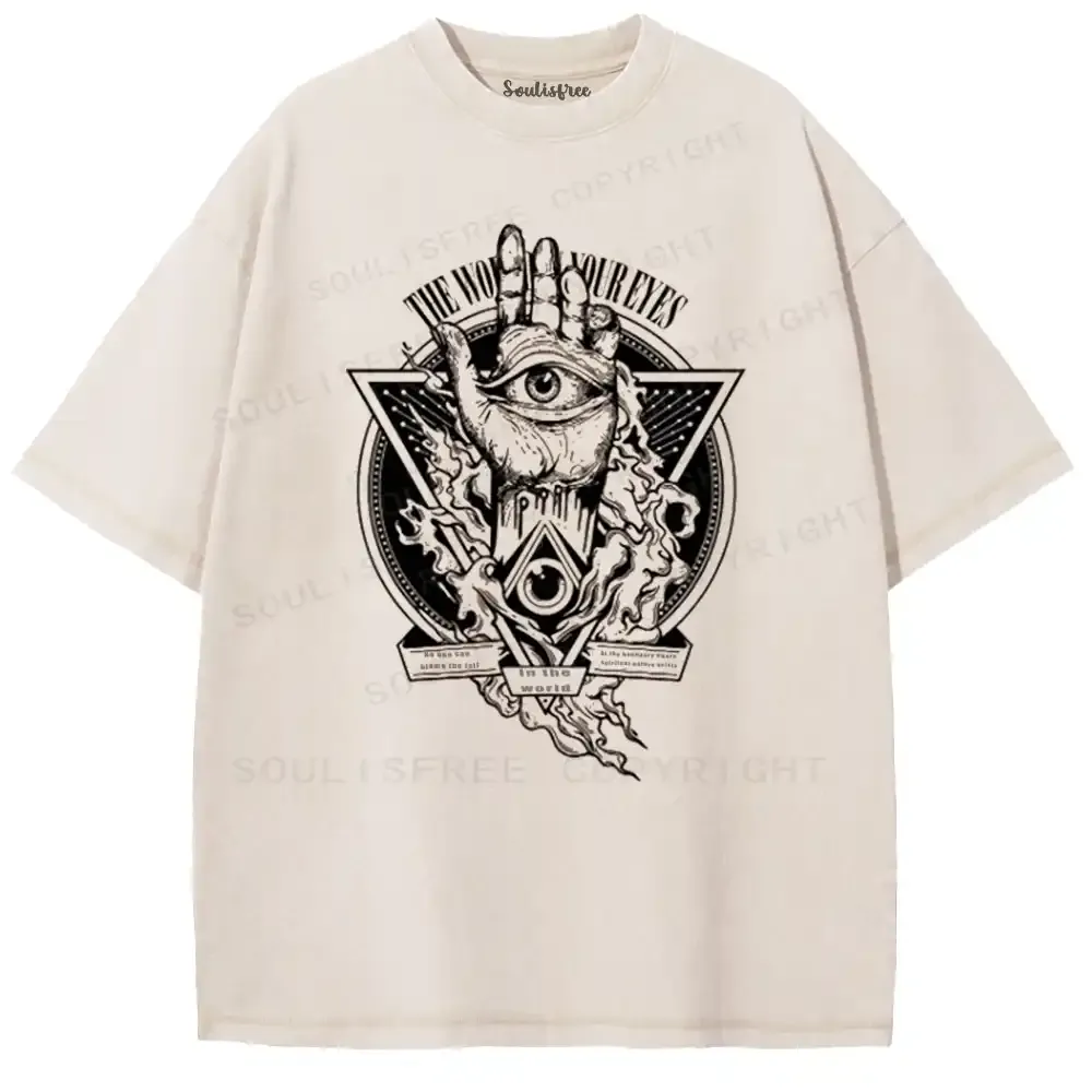 Awakening Flame Washed T-shirt
