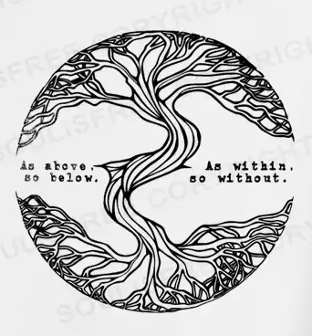 As Above As Within Bo Below Bo Without Crop Top 