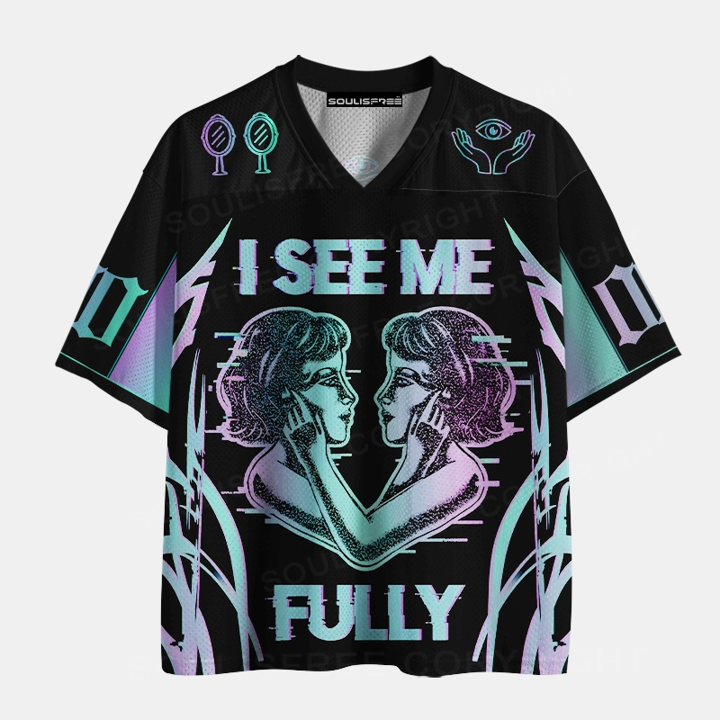 Soulisfree I SEE ME FULLY Mesh Jersey