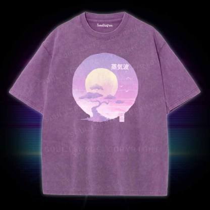 Soulisfree Bonsai Wave Washed Tee