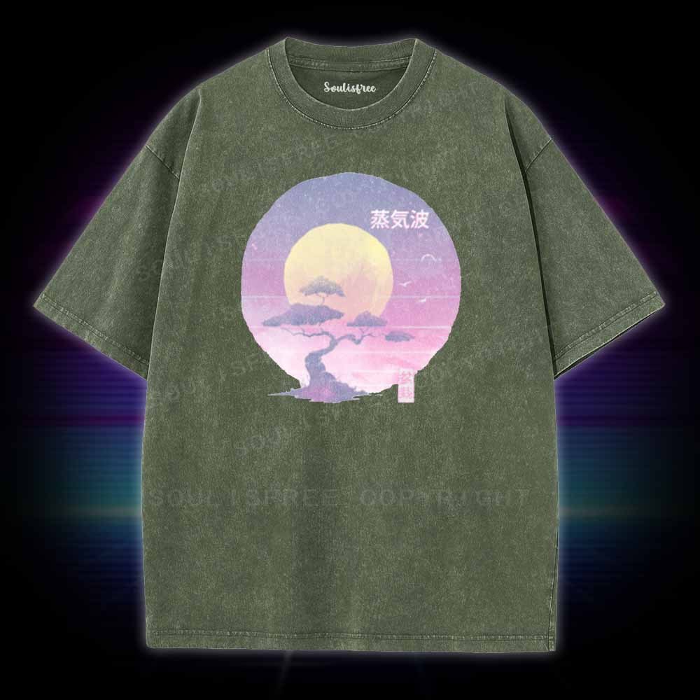 Soulisfree Bonsai Wave Washed Tee