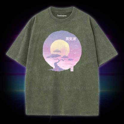 Soulisfree Bonsai Wave Washed Tee