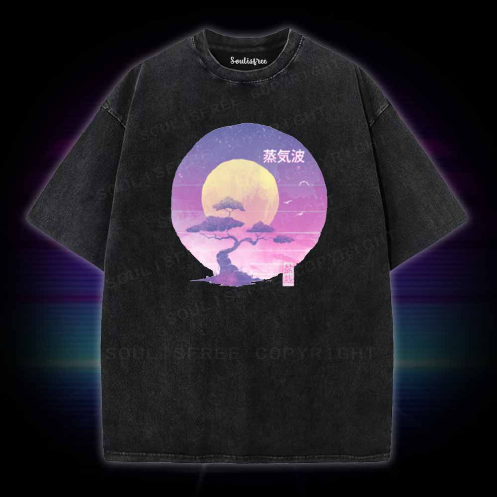 Soulisfree Bonsai Wave Washed Tee