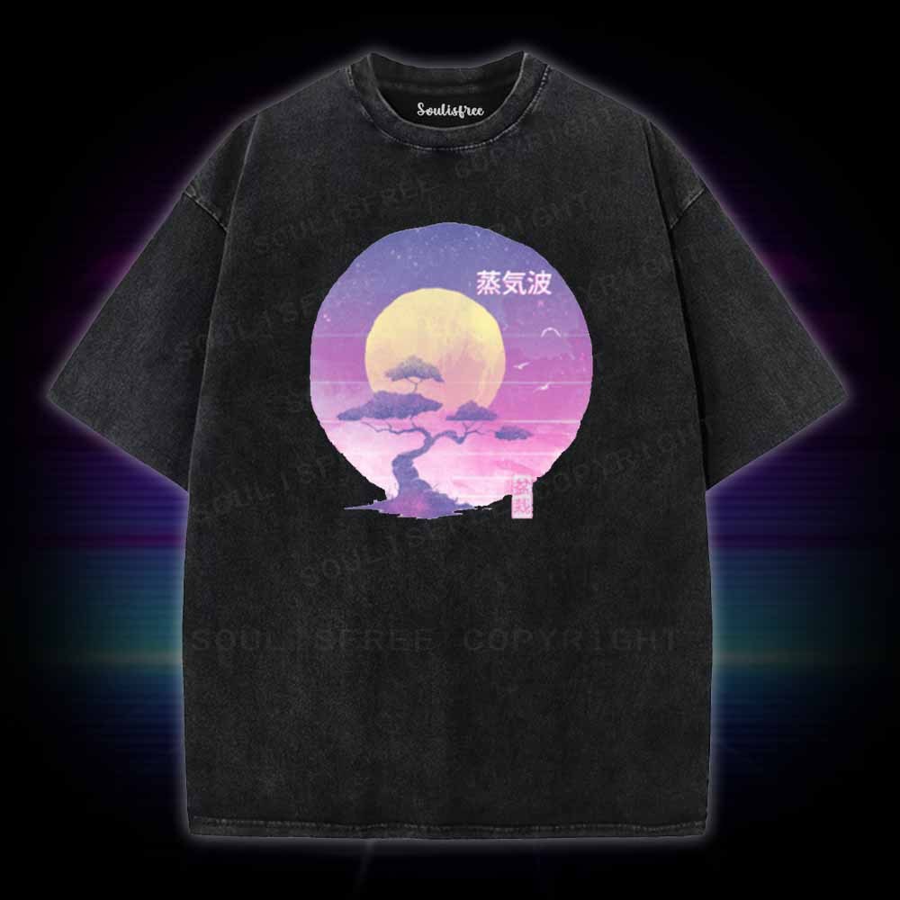 Soulisfree Bonsai Wave Washed Tee