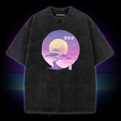 Soulisfree Bonsai Wave Washed Tee