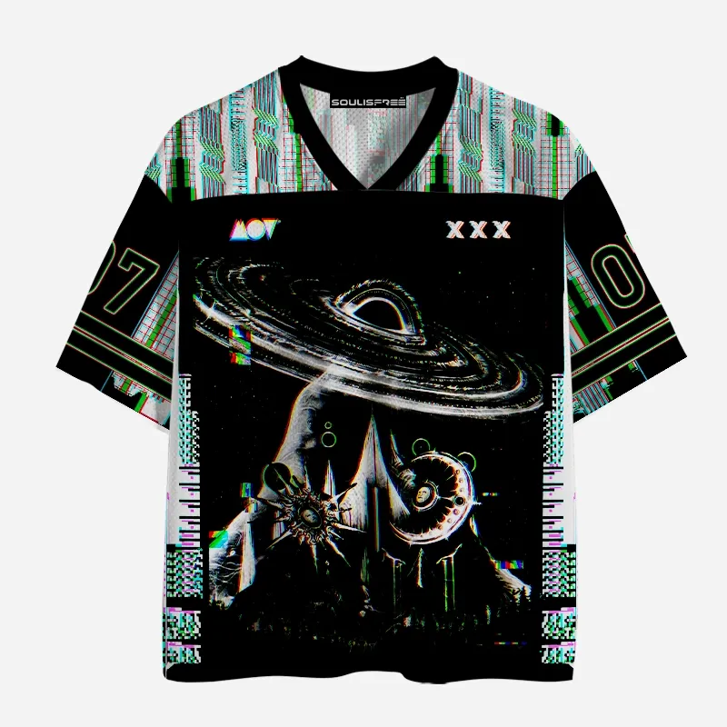 Soulisfree CYBER RUINS & STARS Mesh Jersey