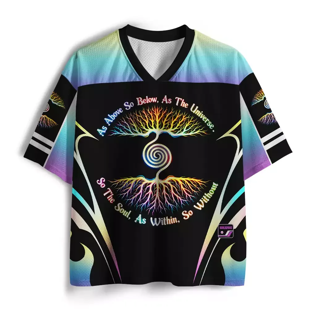 Designed Soulisfree As Above, So Below Mesh Jersey