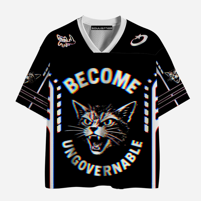 Soulisfree BECOME UNGOVERNABLE Mesh Jersey