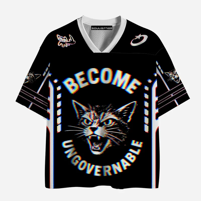 Soulisfree BECOME UNGOVERNABLE Mesh Jersey